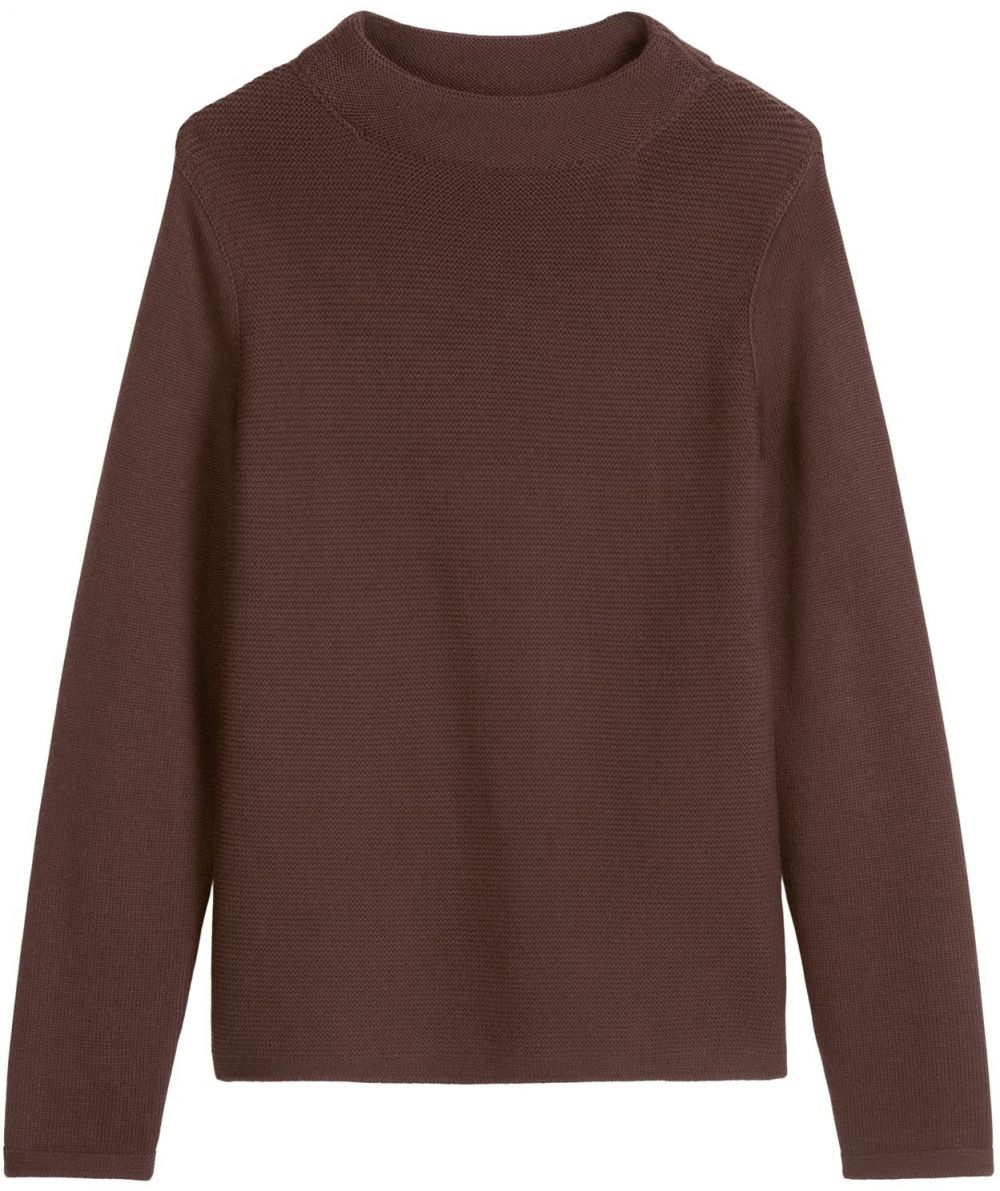 Marc O'Polo Sveter  tmavohnedá
