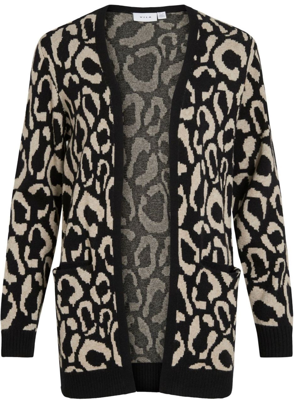 VILA Kardigán 'VITif'  krémová / čierna