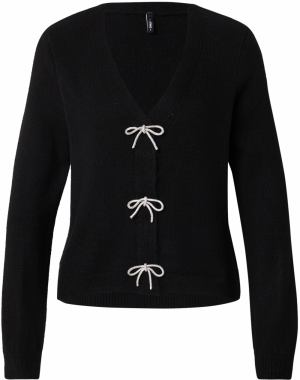 ONLY Sveter 'ONLDONNA'  čierna / strieborná