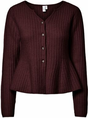 YAS Kardigán 'YASDOLLY'  tmavočervená