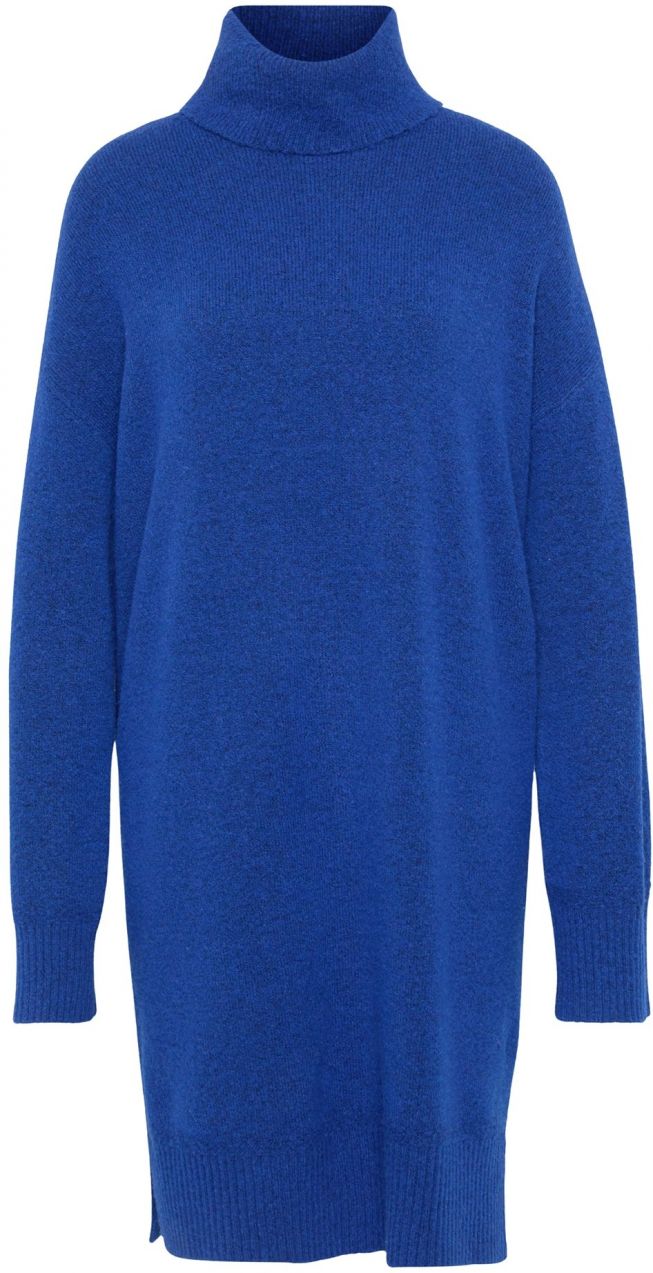 Vero Moda Tall Pletené šaty 'VMAQUARIUS'  tmavomodrá