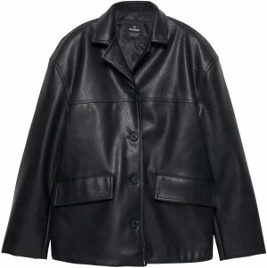 Pull&Bear Prechodná bunda  čierna