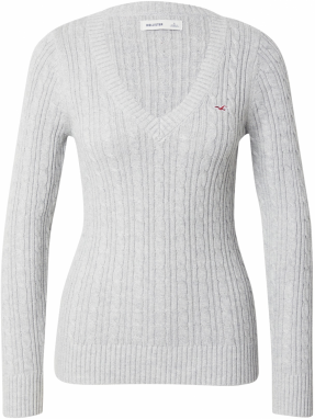 HOLLISTER Sveter  sivá