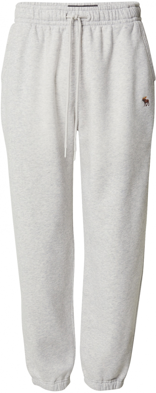 Abercrombie & Fitch Nohavice  sivá