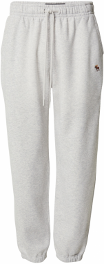 Abercrombie & Fitch Nohavice  sivá