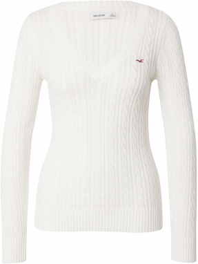 HOLLISTER Sveter  biela