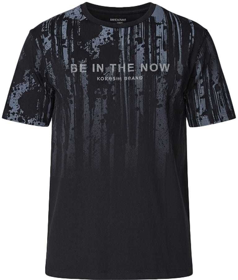 KOROSHI Tričko  opálová / čierna