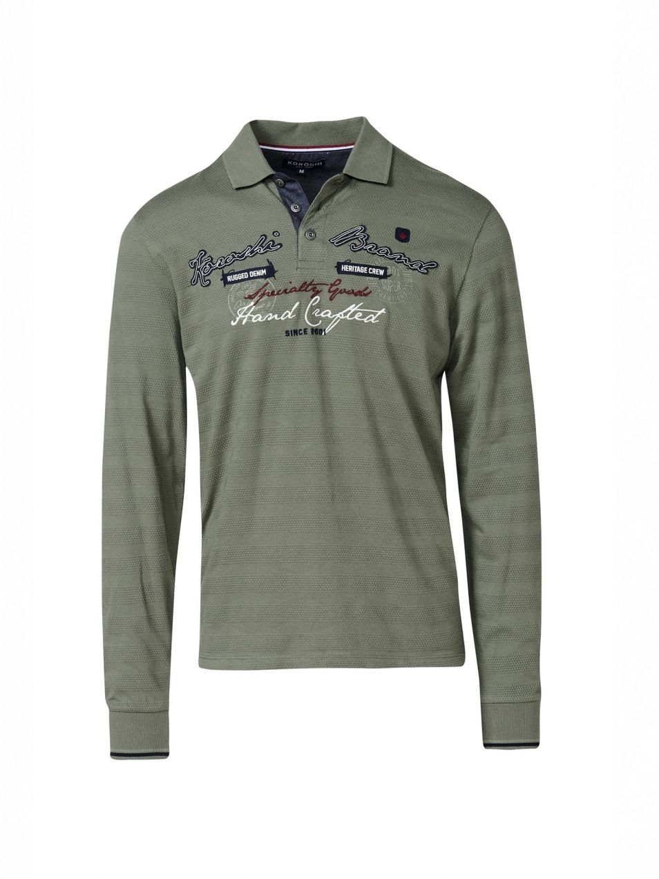 KOROSHI Tričko  kaki