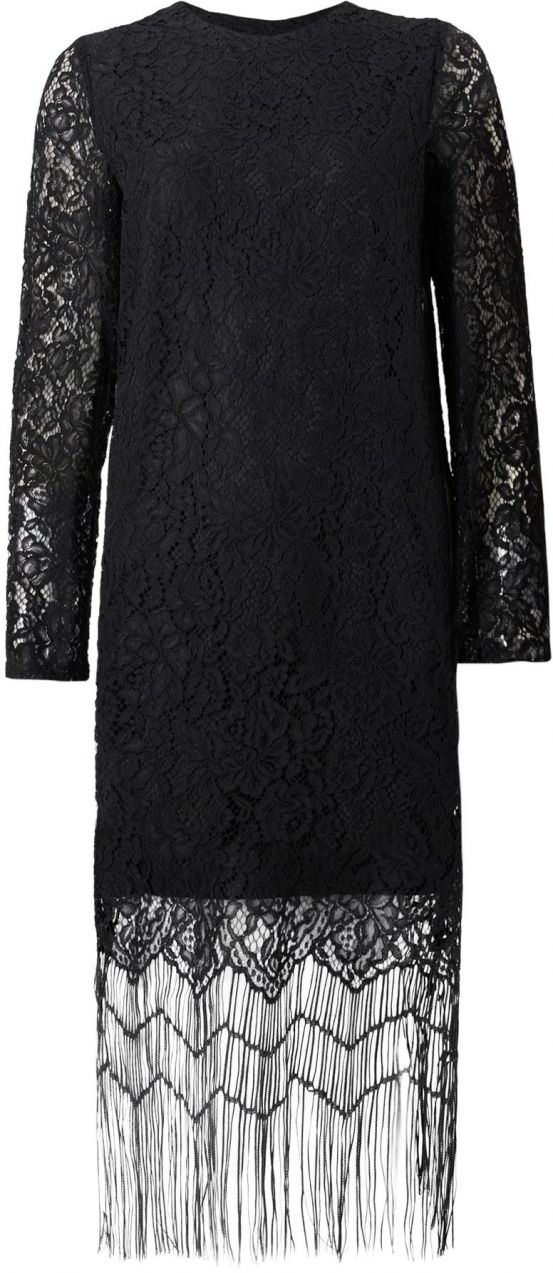 SELECTED Kokteilové šaty 'SLFMIBELLE'  čierna