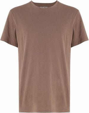 SELECTED Tričko 'SLHASPEN'  brokátová