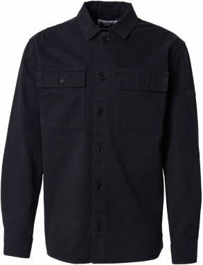 JACK & JONES Prechodná bunda 'JCOGRID CLASSIC'  čierna