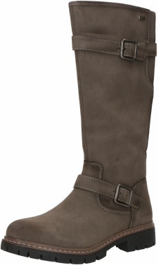 TOM TAILOR Čižmy  hnedá