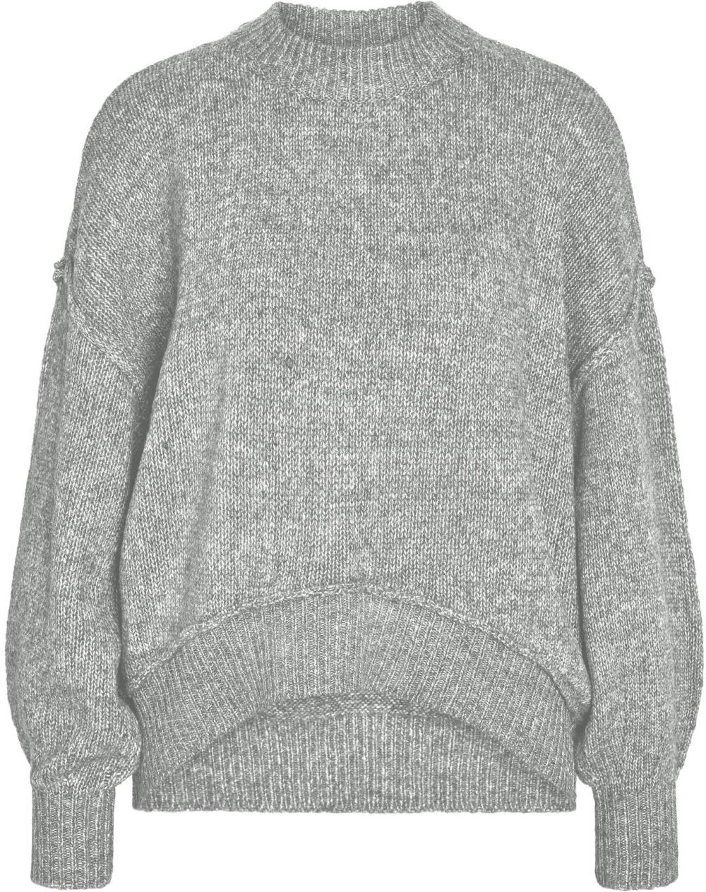 Noisy may Sveter 'NMLUISA'  sivá melírovaná