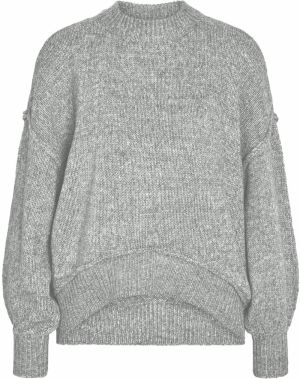 Noisy may Sveter 'NMLUISA'  sivá melírovaná