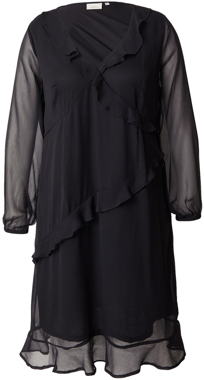 ONLY Carmakoma Šaty 'CARIndigo'  čierna