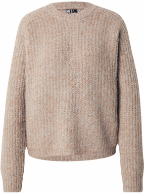 PIECES Sveter 'PCCLEO'  sivobéžová