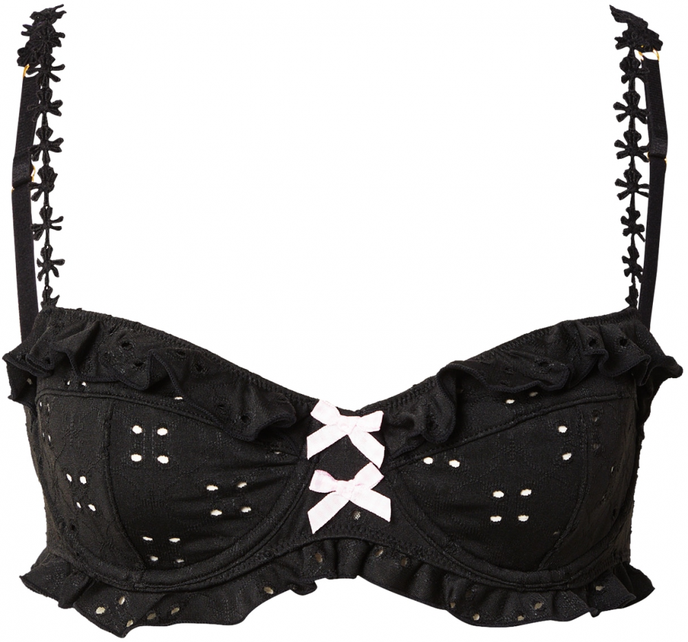 WILD LOVERS Podprsenka 'ARIA'  čierna