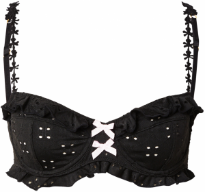 WILD LOVERS Podprsenka 'ARIA'  čierna