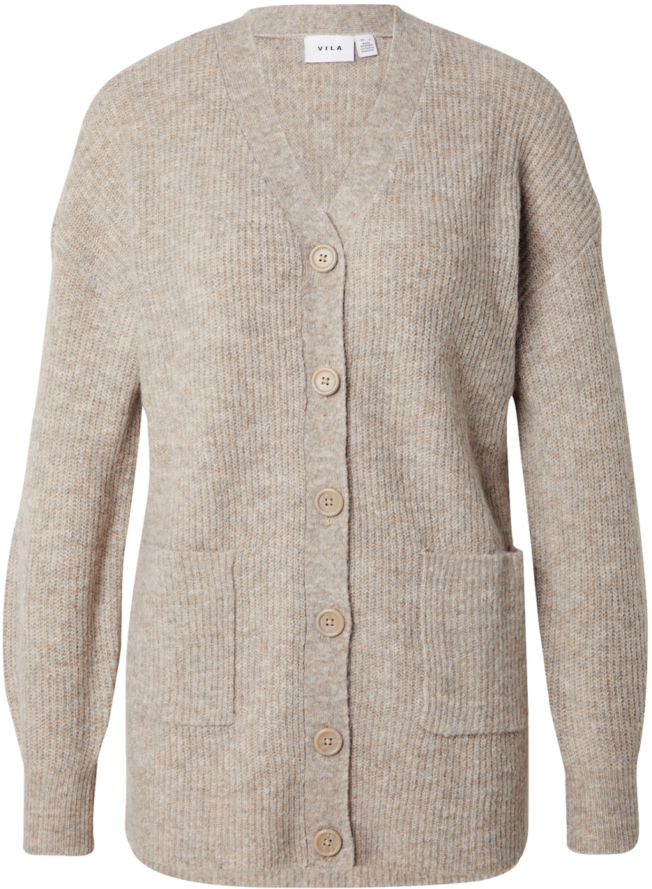 VILA Kardigán 'VIMINDY'  béžová melírovaná