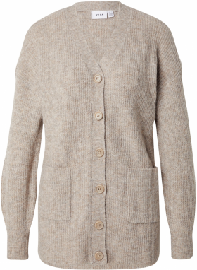 VILA Kardigán 'VIMINDY'  béžová melírovaná