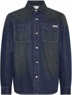 Calvin Klein Jeans Košeľa '90S'  tmavomodrá