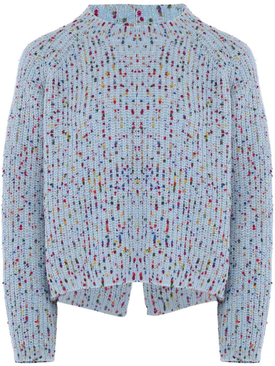 Sidona Sveter  svetlomodrá / žltá / zelená / fialová