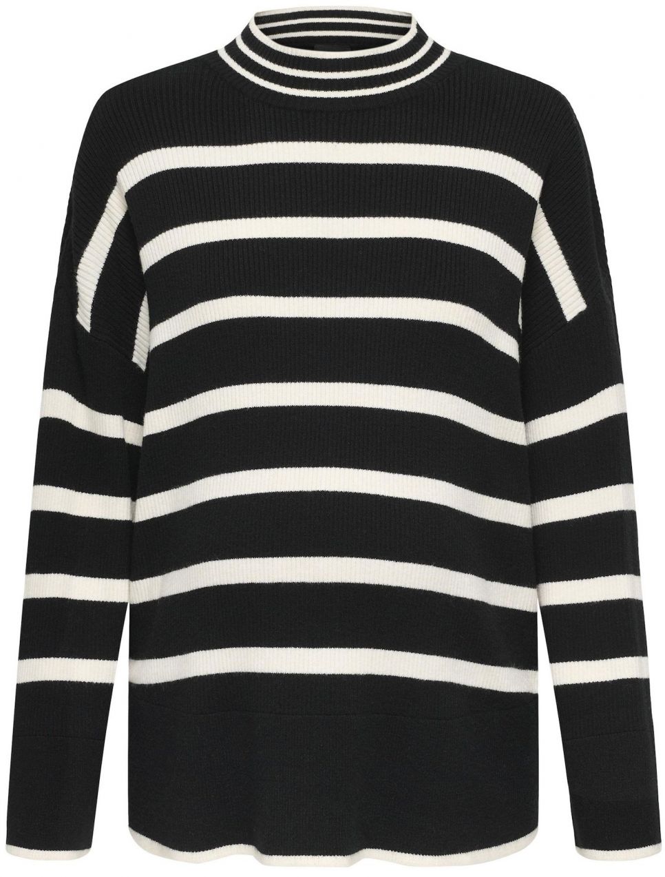 Only Maternity Sveter 'IBI'  čierna / biela