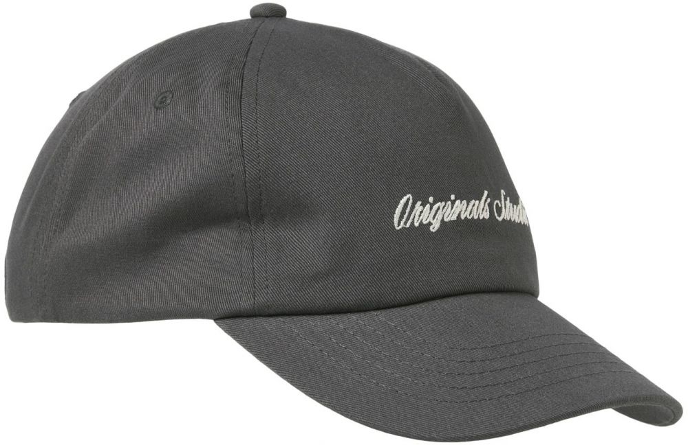 JACK & JONES Čiapka 'JACFRAME'  čadičová / biela