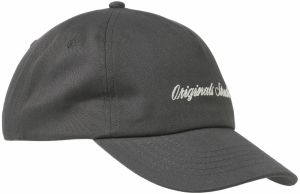 JACK & JONES Čiapka 'JACFRAME'  čadičová / biela