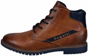bugatti Šnurovacie čižmy  koňaková