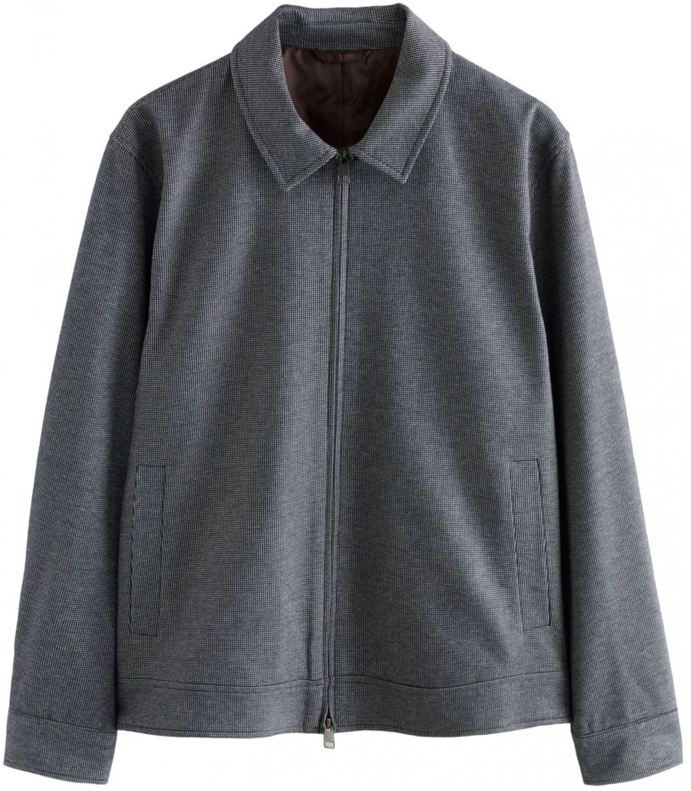 Next Prechodná bunda  námornícka modrá / hnedá / biela