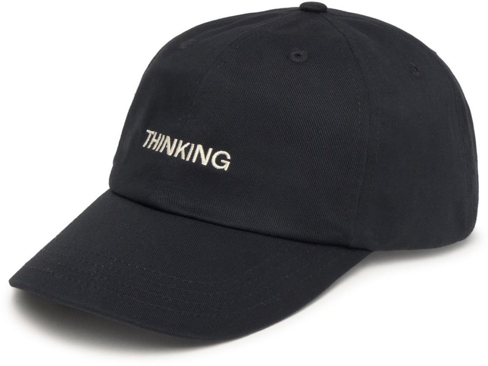 Thinking MU Čiapka 'Chris'  čierna / biela