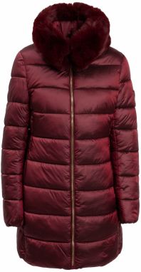 Influencer Zimná bunda  hrdzavo červená