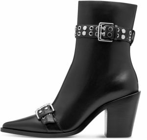 NEWD Členkové čižmy  čierna