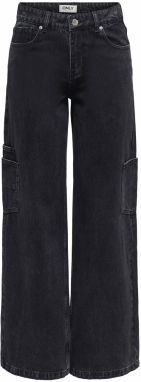 ONLY Džínsy 'ONLKIRA'  čierna melírovaná