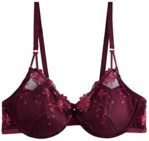 Next Podprsenka 'Premium'  vínovo červená