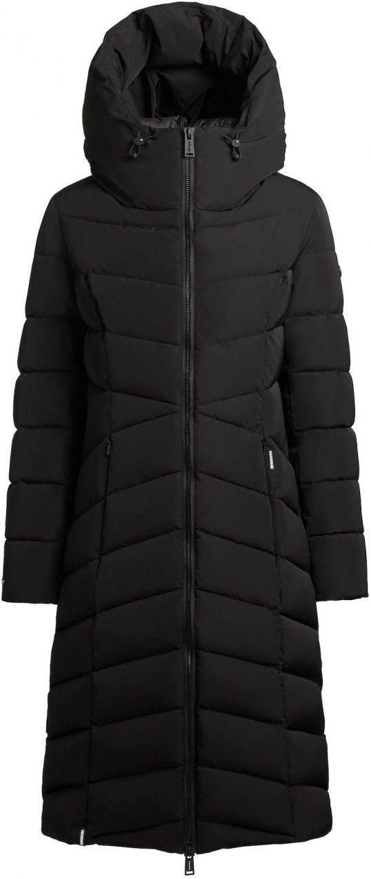 khujo Zimný kabát 'FISKA'  čierna