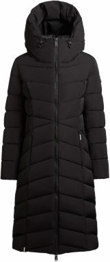 khujo Zimný kabát 'FISKA'  čierna