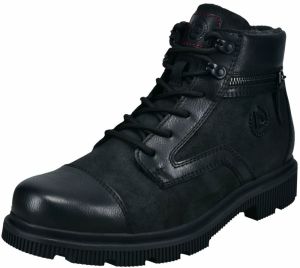 bugatti Šnurovacie čižmy  čierna