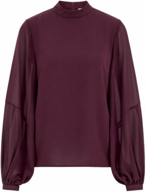 WE Fashion Blúzka  baklažánová