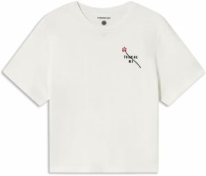 Thinking MU Tričko 'Lucia'  zelená / červená / biela