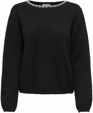 JDY Sveter  čierna