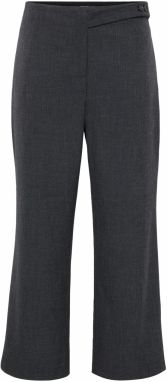 Vero Moda Curve Nohavice  tmavosivá