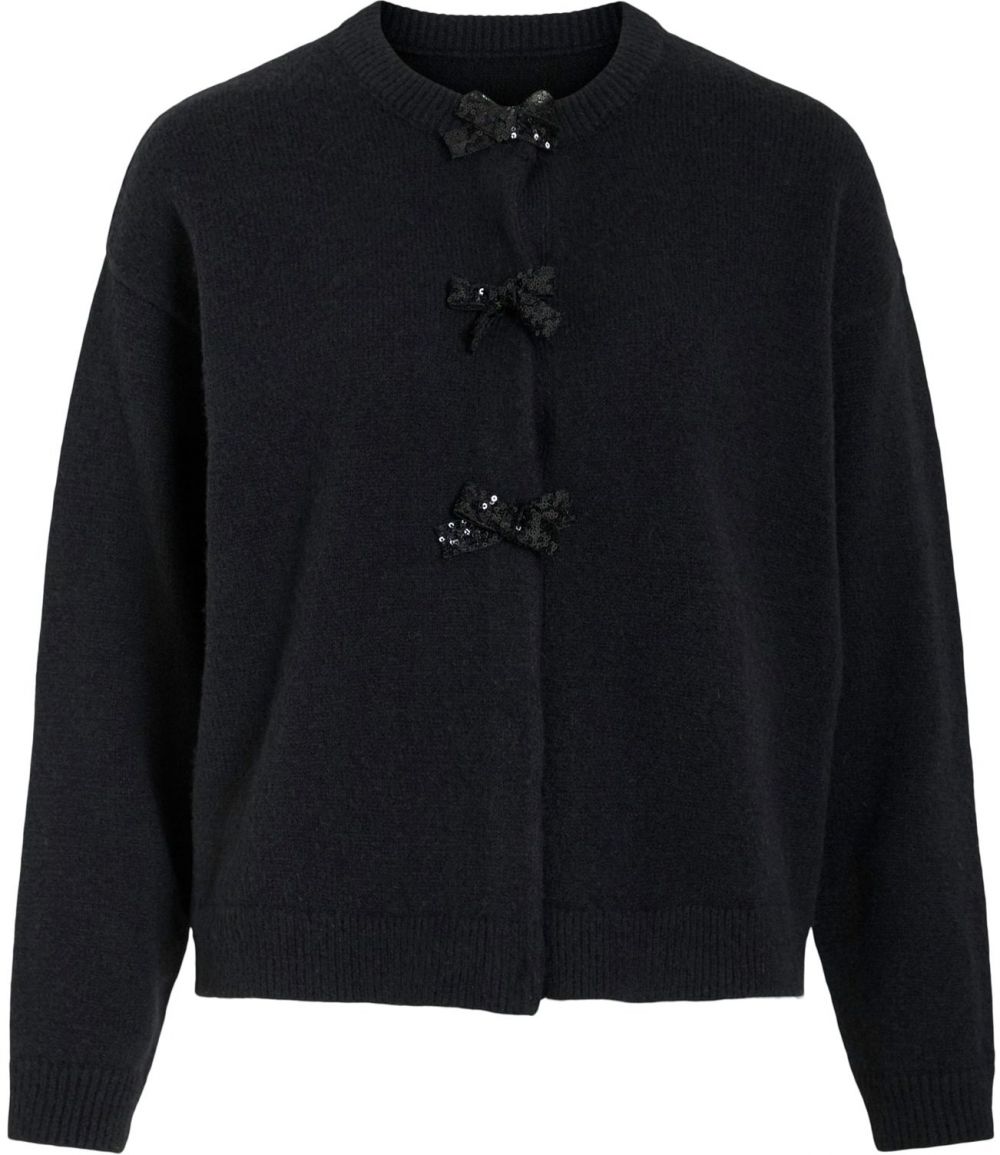 VILA Kardigán 'VIBrianna'  čierna