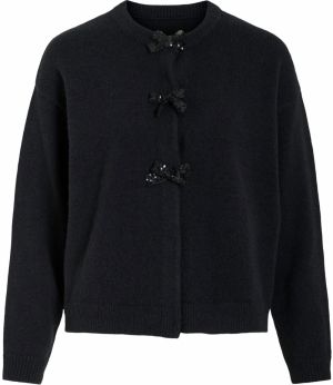 VILA Kardigán 'VIBrianna'  čierna