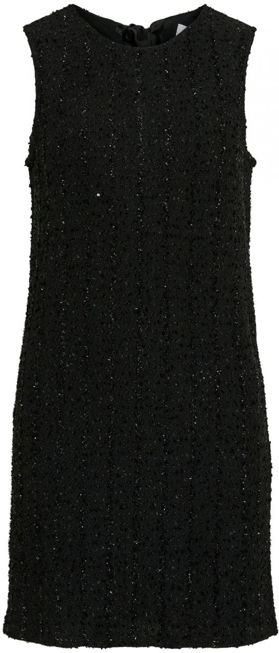 VILA Kokteilové šaty 'VIOtta'  čierna