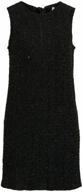 VILA Kokteilové šaty 'VIOtta'  čierna