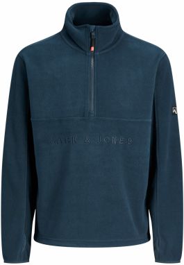 JACK & JONES Sveter 'JJALPES'  námornícka modrá