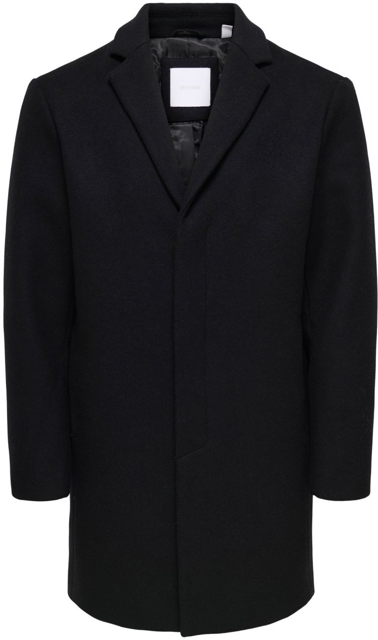 Only & Sons Prechodný kabát 'ARON'  čierna