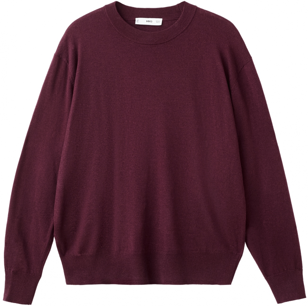 MANGO Sveter 'MILI'  burgundská